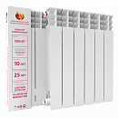 Радиатор алюминиевый НРЗ 500/100 - 4 (Россия) по цене 3160 руб.